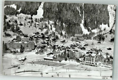 3823 Wengen Winter Fliegeraufnahme