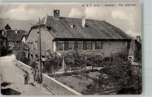 1189 Saubraz 1915 Foto AK