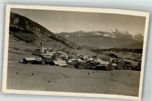 Flims 1930 Foto AK Ort lt. Stempel