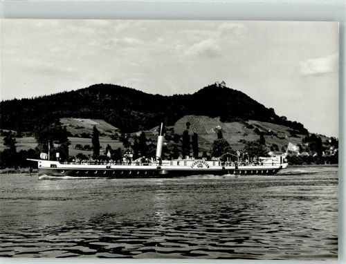 Schaffhausen Sciaffusa DS Schaffhausen Untersee Rhein Binnenschiff Foto AK