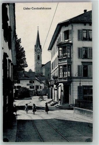 8610 Uster Foto AK Centralstrasse