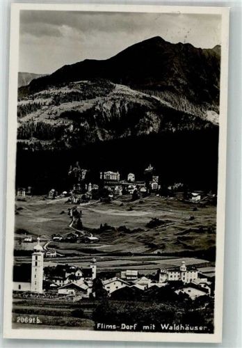 Flims 1929 Foto AK