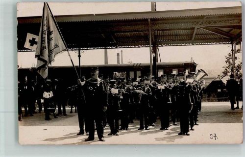 9000 St. Gallen S. Gallo Foto AK Uniform Bahnmusik