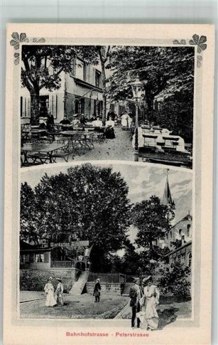 8000 Zürich Foto AK Gasthaus Bahnhofstrasse Peterstrasse