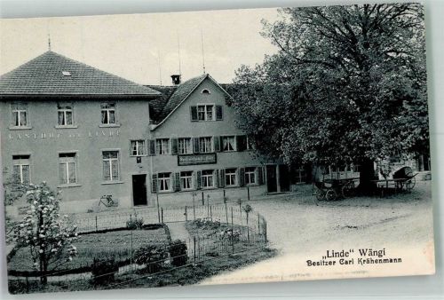 9545 Wängi Nota Gasthaus Linde Fahrrad