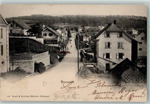 2926 Boncourt 1903 Foto AK