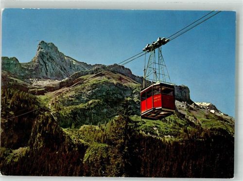 3780 Gstaad Foto AK Seilbahn Reusch-Glacier