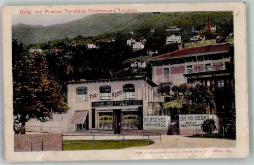 6600 Locarno FOTO KEINE AK Gasthaus Deutsches Haus Hotel Terminus