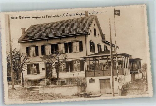 8269 Fruthwilen 1926 Foto AK Hotel Bellevue