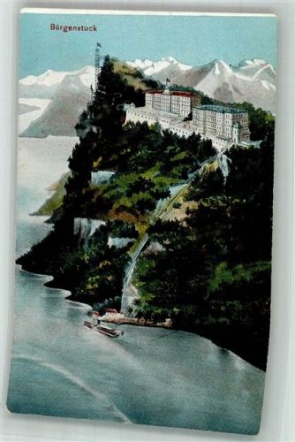 6363 Bürgenstock Foto AK Hotel