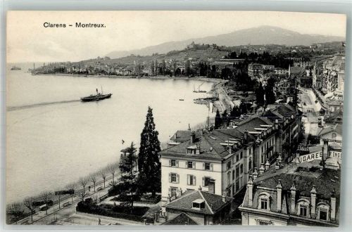 1820 Montreux Foto AK Clarens