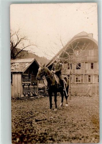 Berittener Soldat Kt. Bern Militär Schweiz