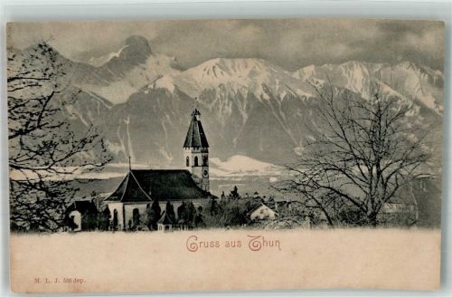 3600 Thun Foto AK Kirche