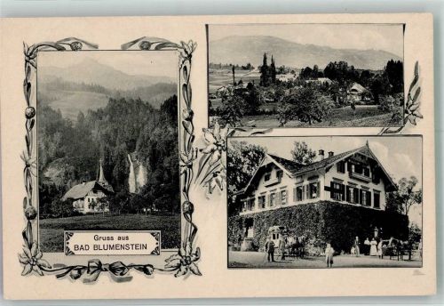 3638 Blumenstein Foto AK Postkutsche Hotel