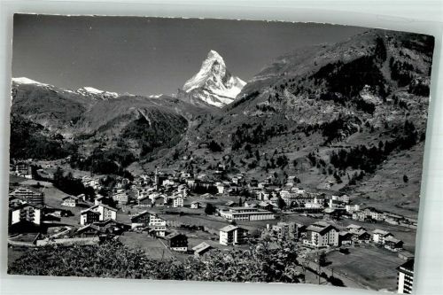 3920 Zermatt 1966 Foto AK Matterhorn
