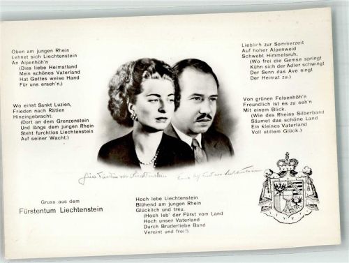 Fürstenpaar Adel Liechtenstein
