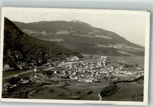 1337 Vallorbe 1935 Foto AK Ort handschriftlich