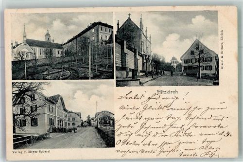 6285 Hitzkirch 1905 Foto AK