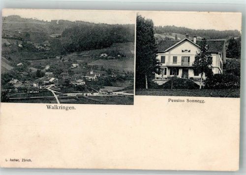 3512 Walkringen 1905 Foto AK Pension Sonnegg