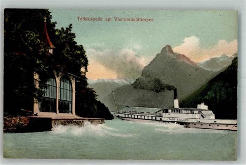 Tellskapelle am Vierwaldstättersee RD Stadt Mailand Motiv Schweiz