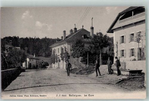 1338 Ballaigues 1908 Foto AK la Cure