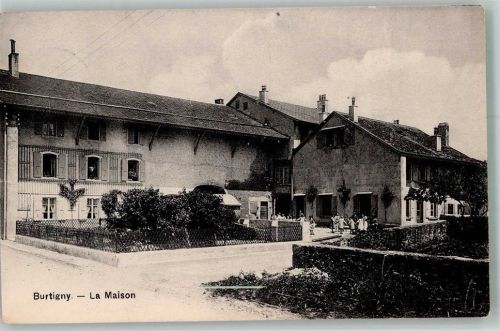 1268 Burtigny 1910 Foto AK La Maison