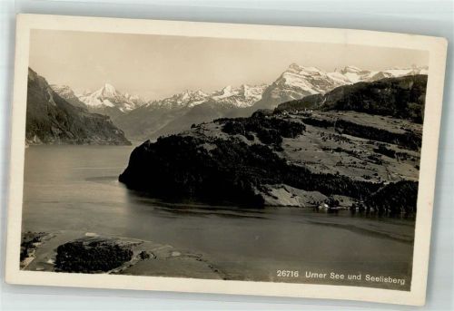 6377 Seelisberg Foto AK Urner See