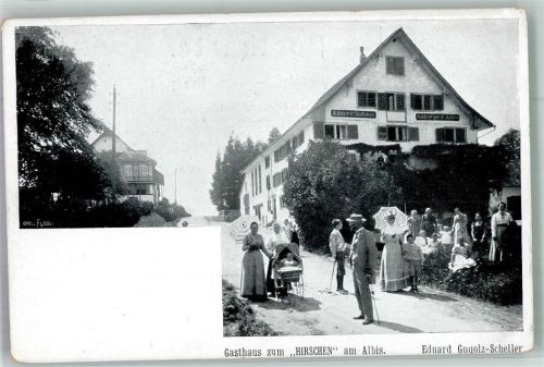 Albis Foto AK Gasthaus zum Hirschen
