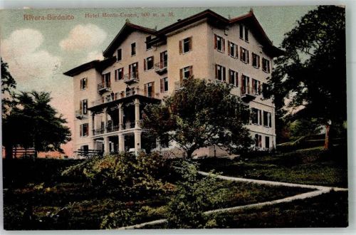 6804 Bironico 1910 Foto AK Hotel Monte Ceneri