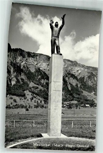 6436 Muotathal Foto AK Flieger- Denkmal