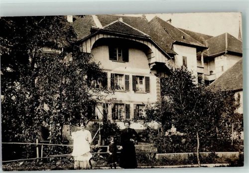 4537 Wiedlisbach 1913 Foto AK Ort lt. Stempel