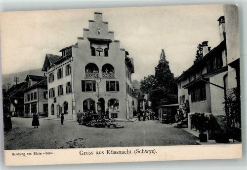 6403 Küssnacht am Rigi Foto AK Handlung