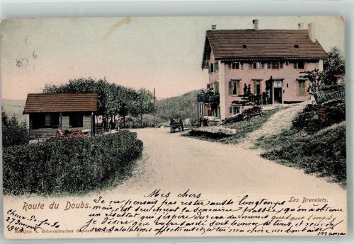 Saut du Doubs 1903 Foto AK