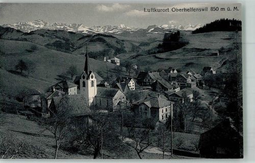 9621 Oberhelfenschwil Foto AK Kirche