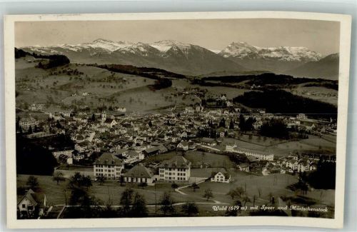 8727 Walde SG 1933 Foto AK