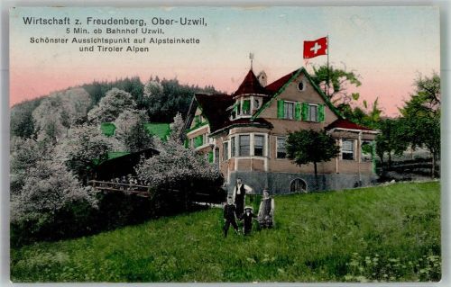 9240 Uzwil Foto AK Gasthaus z. Freudenberg