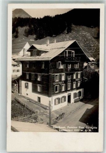 7184 Curaglia Medel - Gasthaus Pension zur Post