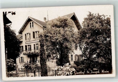 6026 Rain 1934 Foto AK Gasthaus St. Joseph