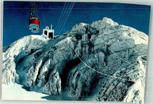 Säntis Winter Seilbahn Bergstation und Fernsehsender