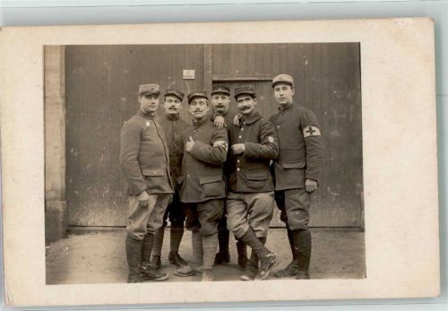 Sanitäter Militär Schweiz 1916 Gebrauchsspuren