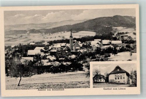 6221 Rickenbach LU Winter Gasthaus zum Löwen