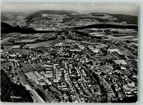 8408 Wülflingen Winterthur 1960 Foto AK Fliegeraufnahme