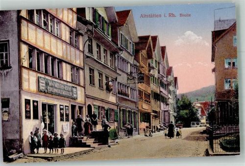 9450 Altstätten SG Foto AK Geschäft Kolonialwaren Breite