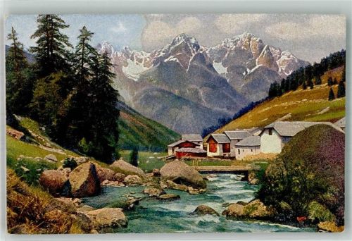 7550 Scuol Schuls - Alpenansicht