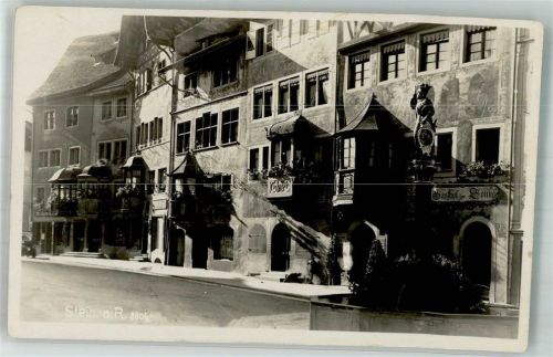 8260 Stein am Rhein Foto AK Gasthaus