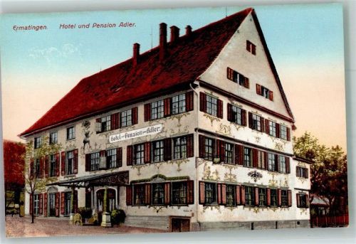 8272 Ermatingen Foto AK Hotel Pension Adler
