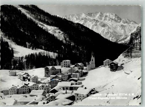 7562 Compatsch Samnaun 1963 Winter Silvretta