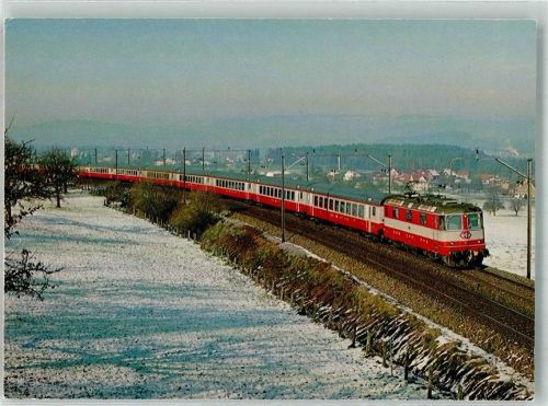 9240 Uzwil Winter Eisenbahn Städteschnellzug Swiss Express Uzwil-flawil