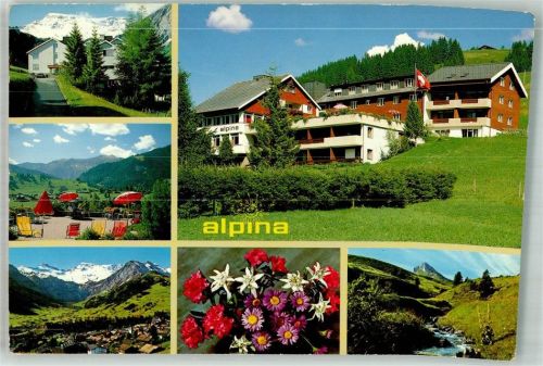 3715 Adelboden BE Foto AK Hotel Alpina
