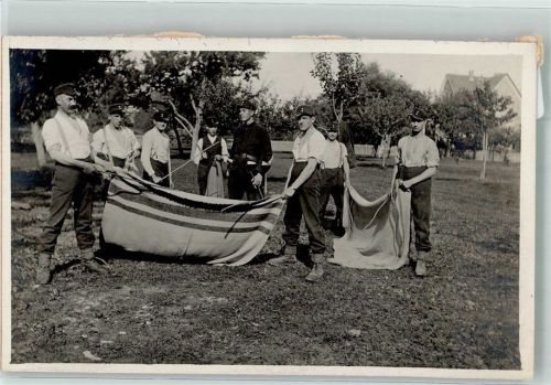 Chur Coire Soldaten bei der Ernte Ort handschriftlich Militär Schweiz 1917 Gebrauchsspuren